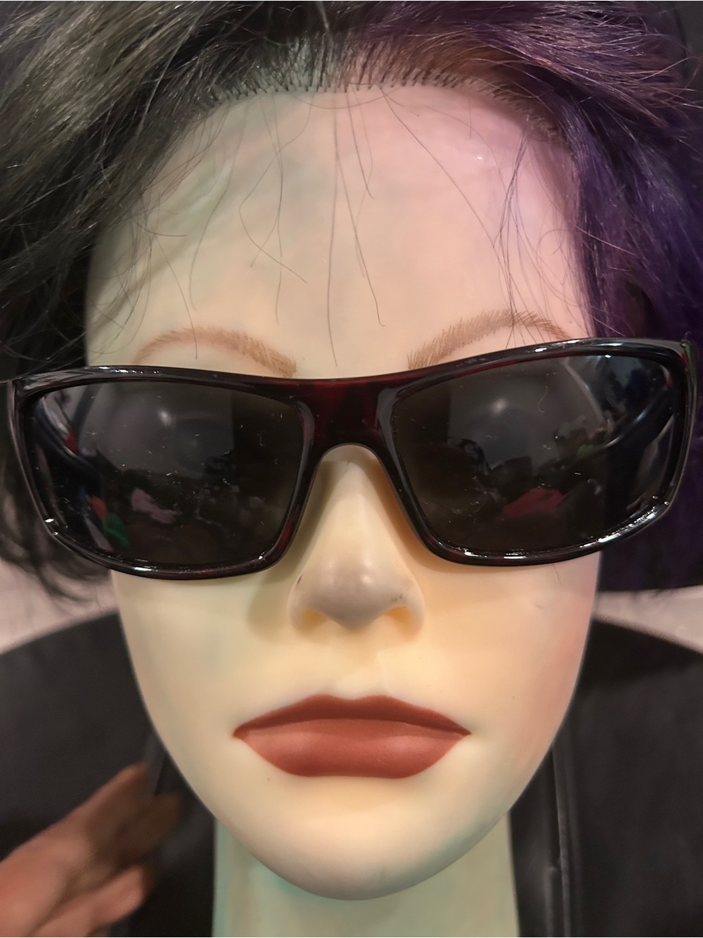 Kiss black on black sunglasses unisex
